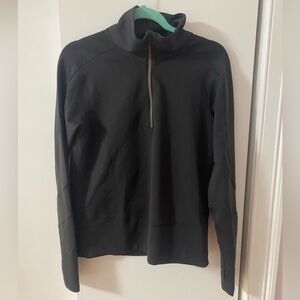 Lululemon black zip up shirt size women’s medium.